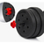 Imagen de Mancuernas Pesas 40 Kg (80 Lb) Con Barra Expansora Antideslizante, Color Negro, Equipo De Entrenamiento De Alta Resistencia Para Ejercicios De Fuerza En Hogar O Gimnasio, Style Stars.