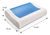 Imagen de Combo Protector De Colchón Doble + 2 Almohadas Ortopédicas De Gel, Frescura Y Soporte Perfecto
