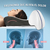 Combo Almohada Cervical Viscoelástica + Almohada Ortopédica Para Piernas Y Rodilla, Sueño Restaurador - comprar en línea