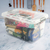 Caja Organizadora Plástica Transparente Con Tapa Gris Grande De 17l Con Tapa Ideal Para Almacenamiento En Hogar U Oficina Resistente Y Con Buen Almacenamiento en internet