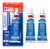 Set X3 Ktc Sellador Adhesivo De Silicona Transparente Rtv 85g, Alta Resistencia Y Adhesión, Ideal Para Ventanas, Puertas, Baños Y Más.