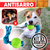 2 Juguetes Con Pelota Y Cuerda Resistente Para Perros Median - comprar en línea