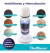 Combo Purificador De Agua 14l Chef Master Con Filtros De Repuesto En Cerámica, Multicapas, Piedras Minerales Y Llave Blanca - Mega Shop TV