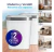 Kit x2 Cestos de Basura de 15L con Pisa Bolsa, Canecas Plásticas Compactas y Resistentes para Cocina, Baño u Oficina, Fáciles de Usar y Limpiar. en internet