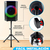 Imagen de Soporte Trípode Para Parlantes 115cm, Base Ajustable Y Plegable, Compatible Con Bafles Y Bocinas, Ideal Para Djs Y Músicos