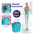 Trapero Giratorio Microfibra + Cesto De Basura Push Doble - comprar en línea