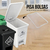 Punto Ecológico 3 Canecas 8l Con Pedal En Colores Blanco, Negro Y Verde, Polipropileno Reciclado, Compacto Y Funcional - tienda en línea