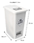 Punto Ecológico De 12l Con 4 Canecas De Reciclaje Con Pedal, Colores Blanco, Verde, Negro Y Rojo, Ideal Para Separar Residuos En Hogar, Oficina U Hospital, Energy Plus.