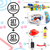 3 Kits Juguetes Didácticos: Médico + Herramientas + Bomberos - tienda en línea