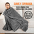 Set X2 Mantas Frazada Cobija Decorativa Sofá O Cama De Lujo - comprar en línea