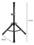 Soporte Trípode Para Parlantes 115cm, Base Ajustable Y Plegable, Compatible Con Bafles Y Bocinas, Ideal Para Djs Y Músicos - tienda en línea