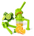 Exprimidores De Cítricos Grandes Y Limones Chef Master, Color Verde, Prensa Manual Resistente Para Jugos Frescos, Ideal Para Naranjas, Limones Y Limas, Fácil De Usar Y Limpiar. - Mega Shop TV