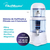 Combo Filtro Purificador De Agua Bioenergético 14l Y Molde Para Arepas Con Rodillo Salud Y Comodidad En Tu Hogar Agua Purificada Y Arepas Perfectas En Diferentes Tamaños Chef Master - comprar en línea