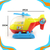 Imagen de Helicóptero Didáctico: Juguete Creativo Desarrollo Infantil