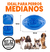 Pack De 2 Juguetes Chillones Para Perros: Balones Ovalados Resistentes Azul Y Rojo Fabricados En Goma Atóxica - tienda en línea