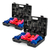 Set De Mancuernas Hexagonales De Neopreno Multicolor, 12 Pesas Antideslizantes, Perfectas Para Entrenamiento De Fuerza Y Tonificación, Style Stars. - Mega Shop TV