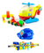 Kit Juguetes X2: Helicóptero + Juego Herramientas Cinturón