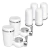 Combo 2 Filtros Purificadores De Agua Para Grifo 7 Niveles + 4 Repuestos, Elimina Bacterias Y Sedimentos, Fácil Instalación Y Uso Duradero, Agua Pura Y Segura En Tu Hogar, Chef Master.