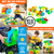Kit Constructor 3d X100 Pzas+ Volqueta Grúa: Aprende Y Juega - Mega Shop TV