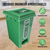 Caneca De Reciclaje 20l Con Autoenganche Plástica Pedal - comprar en línea