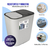 Trapero Giratorio Microfibra + Cesto De Basura Push Doble - tienda en línea