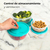 Juego 3 Recipientes Plásticos Con Tapa Organizadores Cocina - tienda en línea