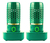 Kit X2: Purificador Frutas Y Verduras Eliminación Bacterias Color Verde