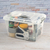 Imagen de Caja Organizadora Plástica Transparente Con Tapa Gris Grande De 17l Con Tapa Ideal Para Almacenamiento En Hogar U Oficina Resistente Y Con Buen Almacenamiento