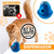 Kit De 2 Juguetes Interactivos Para Gatos Speedy Giratorio, Azul Y Rojo, Goma Atóxica, Rellenables Con Snacks, Diversión Y Estimulación Mental, Energy Plus. - comprar en línea