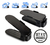 Set De 12 Porta Zapatos Modernos Compacto Y Apilable Para Maximizar Espacio Negro, Para Todas Las Tallas. en internet