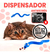 2 Serpientes Con Dispensador De Alimentos 17 Cm Juguete Gato