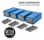 8 Cajones Organizador Herramienta Apilables Y Modulares 10kg - comprar en línea