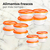 Juego 12 Recipientes Plásticos Con Tapa Organizadores Cocina en internet
