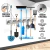 Organizador De Escobas Y Traperos Energy Plus, Porta Escobas Y Colgador Con 6 Soportes, Ideal Para Mantener Limpia Y Ordenada Tu Casa U Oficina. - tienda en línea