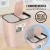 Kit: 2 Papeleras De Basura Doble Compartimiento Sistema Push - comprar en línea
