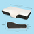 Almohada Cervical Ortopédica Viscoelástica Premium 60 X 35cm, Alivio De Dolor En Cuello Y Hombros, Funda Lavable Y Diseño Ergonómico, Energy Plus.