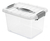 Caja Organizadora Plástica Transparente Con Tapa 5.5 Litros