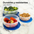 Juego 3 Recipientes Plásticos Con Tapa Organizadores Cocina