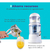 Combo Filtro Purificador De Agua Bioenergético 14l + Exprimidor Manual De Frutas Chef Master, Agua Saludable Y Jugos Naturales, Alta Durabilidad Y Rendimiento Para El Hogar. en internet