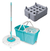 Combo Trapero Giratorio 360 Con Doble Cubeta + Organizador Apilable De Ropa X10 Energy Plus