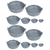 Kit x 12 Moldes Silicona para Freidora de Aire Reutilizables - comprar en línea
