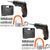 Set x2 Destornillador Eléctrico Inalámbrico 49Pzas Recargable