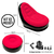 Imagen de Set x2 Sofá Inflable Portátil con Reposapiés - Inflador Eléctrico Rojo
