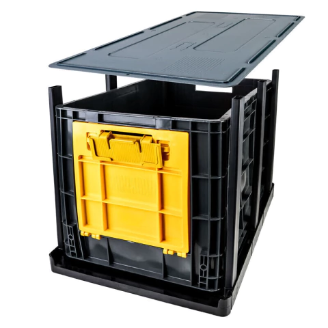 Estantería Modular con Canastilla Cerrada y Ventana + Tapa