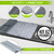 Set x2 Platero Escurridor Platos Plegable Microfibra Lavable en internet