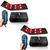 Set x2 Colchoneta Eléctrica Masajeadora Vibratoria con Calor