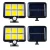 Set De 2 Lámparas Solares LED Para Exterior Con Sensor De Movimiento Y Panel Solar Independiente, Recargables, Resistentes Al Agua. - comprar en línea