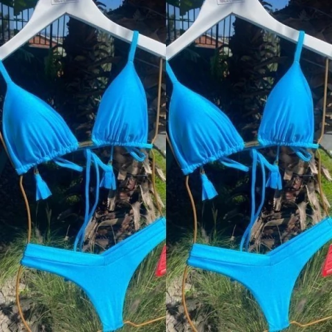 Biquini Genova Glow Azul Capri