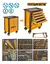 Carro Porta Herramientas Taller Con 328 Pcs Ingco