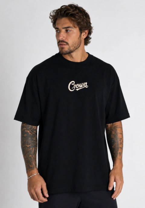 Camiseta Oversized Preta